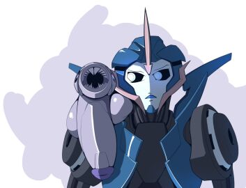 1girls 2d arcee arcee_(prime) color female male parasite penis robot robot_girl tagme transformers transformers_prime veskorart