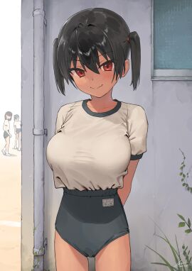 big_breasts breasts curvaceous curvy curvy_female female female_focus female_only huge_breasts kaedeko_(kaedelic) kanna_sasaki_(kaedeko) large_breasts