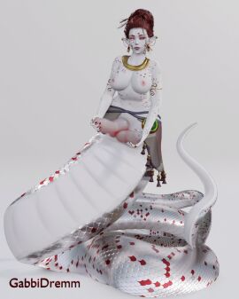 albino animation anthro bestiary boobs character cock commission dark dick fantasy female futa futanari gif goth lamia magic masturbation monster monstergirl naga pussy serpent snake snakegirl transformation witch