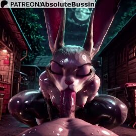 1boy absolutebussin ai_generated animal_ears animated breasts english_text erection explicit fellatio female furry furry_female furry_with_non-furry interspecies judy_hopps looking_at_viewer moon night nipples nude oral outdoors penis pov rabbit_ears rabbit_girl red_eyes saliva sex_toy shiny_skin shortstack sky small_breasts solo_focus spread_legs squatting straight tagme tongue uncensored video wide_spread_legs