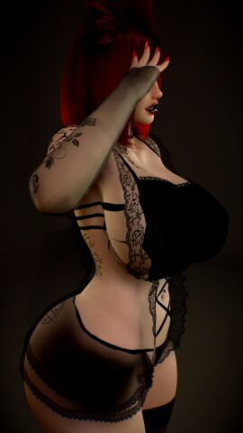 1girls 3d 4k big_breasts black_hair black_lipstick blue_eyes breasts breasts_bigger_than_head cat_ears cat_girl catgirl choker crashbanditkut eyelashes eyeshadow female female_focus freckles freckles_on_face hair hi_res high_resolution highres light-skinned_female light_skin lips long_eyelashes looking_at_viewer maid maid_outfit makeup medium_hair multicolored_hair nail_polish nails navel navel_piercing original original_character qos qos_tattoo queen_of_spades queen_of_spades_symbol queen_of_spades_tattoo red_hair solo spade_tattoo stamp tattoo tattoos thick thick_thighs thighs virt-a-mate virtamate