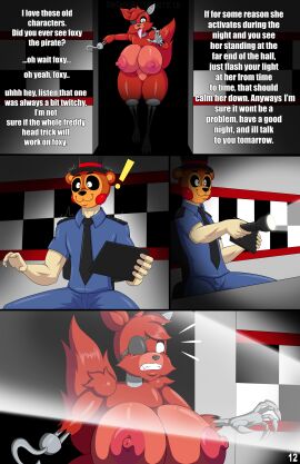 1boy 1boy1girl 1girls animal_humanoid animatronic anthro ass big_ass big_breasts big_thighs breasts bust busty chest curvaceous curvy curvy_figure digital_media_(artwork) female female_fox five_nights_at_freddy's five_nights_at_freddy's_2 fox fox_girl fox_humanoid foxy_(cally3d) foxy_(fnaf) furry furry_female gynoid hips hourglass_figure huge_ass huge_breasts huge_thighs large_ass large_breasts large_thighs legs male male/female mature mature_female night_guard_(fnaf) nightguard rule_63 scottgames slim_waist thegeckodemon thegeckoninja thick thick_hips thick_legs thick_thighs thighs voluptuous waist wide_hips wide_thighs withered_foxy