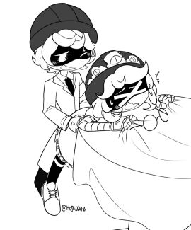 envy_(murder_drones) female glitch_productions hoja0248 male male/female murder_drones n_(murder_drones) n_worker_drone nerdy_female robot robot_boy robot_girl robot_humanoid table v_(murder_drones) v_worker_drone white_body wholesome wholesome_sex worker_drone