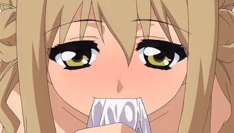10s 1girls 2010 animated anime_screenshot blonde_hair brother_and_sister fellatio female haha_sange koga_marie licking_penis lowres male oral penis step-siblings stepbrother_and_stepsister tagme uncensored yellow_eyes