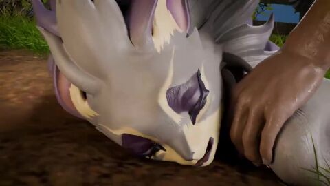 1male1female 3d 3d_animation anal anal_insertion anal_sex belladonna_(trials_of_mana) cat_girl catgirl cum cum_in_ass cum_inside furry furry_female human_male prone_bone purple_body sound sound_edit sound_effects sound_warning tagme trials_of_mana video