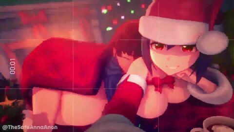 anna_anon babysitter big_ass christmas gift original_characters smaller_male tagme tagme_(character) video