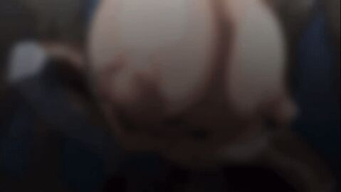 1boy 1girls animated body_modification bouncing_breasts breasts censored closed_eyes crouching demon dominant_male fellatio female femsub forced_fellatio gigantic_breasts ginger_hair green_skin hairless_pussy holding_head huge_breasts igawa_sakura implied_handjob light-skinned_female light_skin lilith-soft male male_pubic_hair maledom massive_breasts murakami_teruaki ninja oral orc penis pubic_hair pussy sex sex_slave shaved_pussy submissive_female sucking_penis taimanin_(series) taimanin_asagi thrusting_into_mouth tomboy