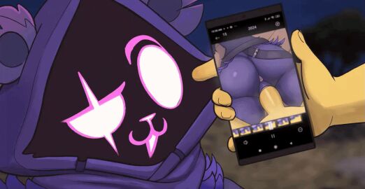 1boy 1girls 2d_animation :3 animated anthro ass ass_focus back_view backshots big_ass big_penis bubble_ass bubble_butt cute dominant_male domination female female_focus fortnite furry furry_ears furry_female humanoid humanoid_genitalia humanoid_penis hyecord interracial interspecies looking_at_viewer looping_animation male male/female male_penetrating male_penetrating_female male_pov penis phone pov pov_eye_contact prone_bone purple_body raven_team_leader recording recording_on_phone rough_sex sex submissive_female twerking