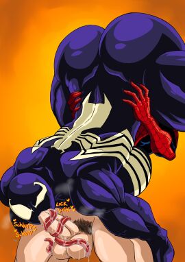 1girls alien alien_girl alien_humanoid ass big_ass big_breasts big_butt black-skinned_female black_body black_skin breasts bubble_ass bubble_butt bust busty chest curvaceous curvy curvy_figure dark-skinned_female dark_skin digital_media_(artwork) female female_focus hero hips hourglass_figure huge_ass huge_breasts human humanoid large_ass large_breasts legs light-skinned_female light-skinned_male light_skin male marvel marvel_comics mature mature_female mature_male peter_parker redraizo ryosuart ryske she-venom slim_waist spider-man spider-man_(series) straight superhero symbiote thick thick_hips thick_legs thick_thighs thighs tonguejob venom venom_(marvel) voluptuous waist wide_hips
