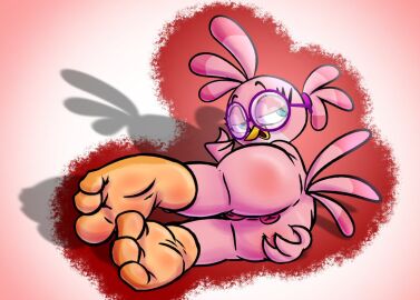 1girls angry_birds anus avian baggy_(artist) bedroom_eyes bird_feet feet female furry glasses presenting presenting_anus presenting_hindquarters presenting_pussy pussy rovio sega soles solo stella_(angry_birds)