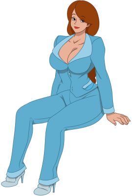 animated ass big_ass big_breasts breasts brown_hair discreenvision female game_cg inusen milf_boom tagme