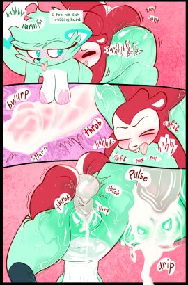 blue_fur chikn_nuggit comic comic_page cum cum_in_pussy cum_inside female hawt_saus_(chikn_nuggit) kaboozey male penetration penile penile_penetration penis penis_in_pussy pussy sex slushi_(chikn_nuggit) small_but_hung vagina vaginal vaginal_penetration vaginal_sex