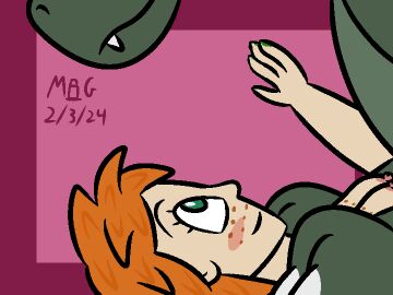 2024 4:3 animated big_breasts blush bodily_fluids breasts close-up closed_eyes digital_media_(artwork) dracophilia dragon duo european_mythology eye_contact female feral freckles from_front_position gretchen_(magnum_mk) hair heart_symbol human human_on_feral interspecies kissing licking looking_at_another lucius_(magnum_mk) lying magnum_mk male male/female mammal missionary_position mythological_creature mythological_scalie mythology nipples nude on_another on_back on_front orange_hair portrait romantic romantic_couple saliva scalie sex short_playtime side_view smile tongue tongue_out western_dragon zoophilia