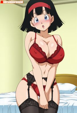 1girls ai_generated aindroidparanoid ass big_ass big_breasts big_butt bra breasts busty cleavage curvy cute dragon_ball dragon_ball_super dragon_ball_z fat_ass female female_only hair hi_res hips huge_ass huge_breasts human large_ass large_breasts legs lingerie narrow_waist slim_waist tagme thick_ass thick_thighs videl videl_(dragon_ball_super) videl_(short_hair) voluptuous waist wide_hips