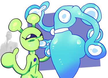 1futa 1girls 2_antennae alien alien_humanoid antennae_(anatomy) aqualateons ass balls belt big_ass big_butt blue_balls blue_body blue_butt blue_goo blue_penis blush boba_(mschaox) body_part_in_mouth duo erection eyelashes faceless_character faceless_futa faceless_intersex fellatio female female_humanoid flat_chested futa_humanoid futa_on_female futanari genitals gesture glistening_antennae goo_body goo_creature goo_humanoid goo_penis green_antennae green_blush green_body green_pubes green_skin hand_gesture hi_res huge_cock humanoid humanoid_penis intersex intersex/female intersex_humanoid looking_at_viewer lunabella_(mschaox) lunabella_(mschaox6) mschaox6 nipples nude nude_female nude_humanoid oral penile penis penis_in_mouth pubes pubic_stubble purple_eyes purple_nipples sex side_view spy_(team_fortress_2) standing team_fortress_2 thick_thighs thumbs_up valve white_belt wide_hipped_futa wide_hipped_humanoid wide_hipped_intersex wide_hips