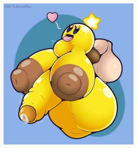 1futa ambiguous_penetration ball_with_boobs ball_with_hyper_features balls big_balls big_breasts big_nipples big_penis bodily_fluids breasts disembodied_penis duo erection foreskin from_behind_position futanari genital_fluids genitals heart_symbol hi_res huge_balls huge_breasts huge_cock huge_nipples humanoid humanoid_penis hung_bottom hyper hyper_balls hyper_breasts hyper_genitalia hyper_penis intersex leaking_precum looking_pleasured male mario_(series) mario_and_luigi_(series) nintendo nipples nude partially_retracted_foreskin penetration penis precum retracted_foreskin sex simple_background small_but_hung smooth_balls smooth_penis solo_focus sphere_creature starlow stomach_bulge thisnameistaken tongue tongue_out uncircumcised waddling_head yellow_body