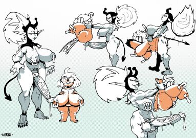 1futa 2girls abdominal_bulge ahoge areolae balls big_breasts boss_(thelittlenerdys) breasts buckteeth clawed_fingers claws cock cock_ring consent demon_tail female futa_on_female futanari glasses grabbing horns huge_breasts huge_thighs intersex jester_hat knocker_piercing kuromi leaking_precum long_hair muscular muscular_female nerdy nerdy_female nipple_piercing nipples north_star_500 nude nude_female penis piercing pointed_ears pointed_tail pointy_ears ponytail precum precum_drip pubic_hair pussy reverse_suspended_congress sex short_hair shortstack sideboob simple_background size_difference slightly_chubby_female stomach_bulge tail teeth teeth_showing teeth_visible testicles thick_thighs thighs tremble_spikes trembling twitter_user_sona used_as_an_object used_like_a_toy veiny_cock veiny_penis white_body white_skin