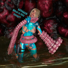 1girls 3d anal anal_rape ass blonde_hair blue_eyes breasts caption captured captured_heroine clothed_sex clothing crying cum cum_in_ass cum_inside defeated defeated_heroine female imminent_rape imminent_sex interspecies long_hair male metroid monster monster_on_female pain penetration pussy samus_aran scared sex sex_slave size_difference spread_legs tentacle tentacle_rape that3dartist torn_clothes torn_clothing wide_hips zero_suit_samus
