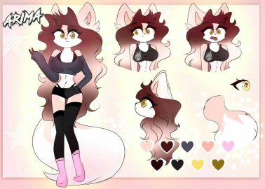 arima cat_girl fanart female reference_sheet tagme