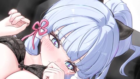 1boy 1girls 2d 2d_animation animated anus areolae ass big_ass big_breasts blue_eyes blue_hair blush bouncing_breasts breasts breasts_out clothed_sex couch couch_sex cum cum_in_pussy cum_inside cum_on_breasts exposed_breasts exposed_pussy female female_penetrated genshin_impact high_heels huge_ass kamisato_ayaka large_ass large_breasts light-skinned_female light-skinned_male light_skin long_hair longer_than_2_minutes longer_than_30_seconds longer_than_3_minutes longer_than_4_minutes longer_than_5_minutes longer_than_one_minute looking_at_viewer male mating_press missionary_position moaning moaning_in_pleasure nipples open_clothes open_shirt pantyhose penetration penis ponytail pussy sex sound spread_legs tagme torn_clothes torn_pantyhose vaginal_penetration vaginal_sex video voice_acted yesui