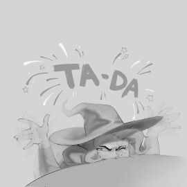 1boy 1girls all_the_way_to_the_base blowjob blush blush_lines blushing_profusely deep_blowjob deepthroat deepthroat_no_hands fellatio female gemstone human human_male magic magic_user magician male mr_fuga my_little_pony no_hands oral oral_sex speech star text trixie_(mlp) trixie_lulamoon_(eg) witch_hat