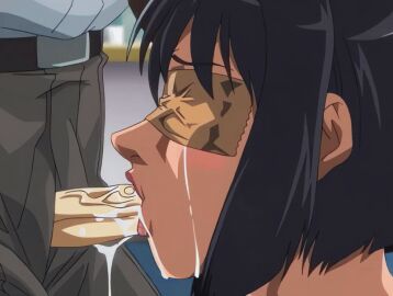 00s 1boy 2004 5girls animated arms_behind_back bank_teller bible_black bible_black_new_testament black_hair blindfold blue_hair blush bondage bouncing_breasts bound breasts clothed_male_nude_female clothing duct_tape ear fellatio female female_bank_teller_(shin_bible_black) forced_partners group hair_ornament high_collar human ichikawa_aki imari_kurumi indoors jacket jewelry large_breasts leather leather_jacket lipstick long_hair makeup male mutual_bondage nude oral orange_jacket pale_skin penis public purple_hair red_eyes red_jacket shin_bible_black shirt short_hair side_ponytail sidelocks sitting straight tagme tape tape_bondage taped_eyes vaginal watching