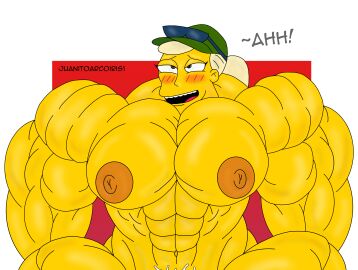 1girls abs ahe_gao ahegao ahegao_face artist_name baseball_cap biceps big_areola big_biceps big_breasts big_muscles big_nipples big_thighs big_trapezius black_eyes blonde blonde_female blonde_hair blush blushing breasts cum cum_in_pussy cum_inside extreme_muscles female female_focus female_on_top female_penetrated gavin's_mom huge_breasts huge_muscles huge_thighs hyper_muscles juanitoarcoiris1 large_breasts larger_female milf moan muscle_tone muscles muscular muscular_arms muscular_female muscular_legs muscular_thighs nipples nude nude_female oiled_skin open_mouth orgasm orgasm_face pussy self_upload sex shiny_skin simple_background solo solo_focus spread_legs straight sunglasses sunglasses_on_head tagme text the_simpsons thick_thighs thighs trapezius yellow_skin