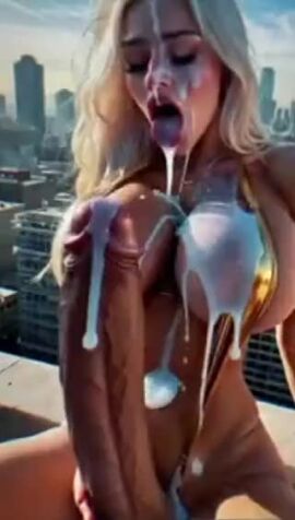 3d ai ai-created ai_generated autofellatio cum_in_mouth cum_on_body cum_on_face cumshot cumshot_in_mouth futa_cumshot futa_focus futanari miro self_fellatio solo_futa tagme video