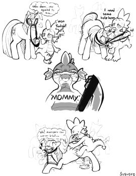 balls blush bodily_fluids cum cum_in_vagina cum_inside cutie_mark digital_media dragon duo equid equine erection female female_penetrated feral friendship_is_magic genital_fluids genitals hair hasbro hi_res horn horse incest_play male male/female male_penetrating male_penetrating_female mammal mane my_little_pony mythological_creature mythological_equine mythological_scalie mythology penetration penile penis pervert pony public public_sex pussy reins scalie sex simple_background smile spike_(mlp) susuoro tail text tongue twilight_sparkle_(mlp) unicorn