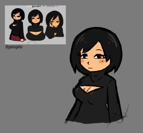 artist_request ava_(gazoogaloo) mii nintendo oc