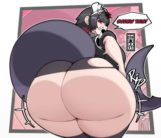 1girls 2024 2d 2d_(artwork) annoyed ass big_breasts big_thighs black_eyes black_hair black_shirt blush bottom_heavy breasts child_bearing_hips choker cleavage ellen_joe eyebrows eyelashes female female_focus heart_hands hi_res highred hips hourglass_figure huge_ass huge_breasts igxxiii large_thighs light-skinned_female light_skin lollipop mole red_eyes red_hair ripped ripped_clothing ripped_pants ripped_pantyhose round_ass shark_tail sharp_teeth short_hair skindentation skirt slim_waist solo_female solo_focus teeth teeth_showing thick_thighs thigh_gap thighs wide_hips zenless_zone_zero