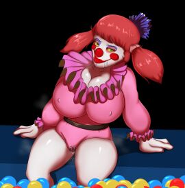 1girls ass big_ass big_breast big_butt breasts character_request clown clown_girl daisy_(killer_klowns) female female_only killer_klowns_from_outer_space looking_at_viewer oddrich pussy pussy_juice