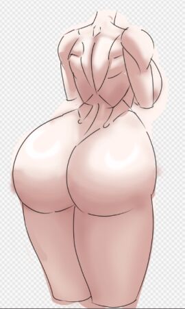 ass ass_focus barthone breasts breasts_visible_from_back female huge_ass huge_breasts large_ass large_breasts muscular muscular_back muscular_female thick_ass thick_thighs wide_hips