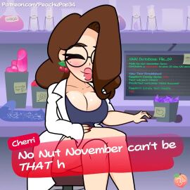 alternate_version animated challenge_failed cherri_(peachypop34) chilli_(peachypop34) cum cum_in_pussy cum_inside cumming cumming_dildo cumming_in_pussy dildo dildo_in_pussy dildo_penetration failing_no_nut_november kissing kissing_while_cumming mating_press no_nut_november peachypop34 pulsing scientist sound strap-on strap-on_dildo strap-on_in_pussy tagme throbbing throbbing_cock throbbing_penis video