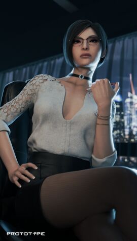 1girls 2024 3d ada_wong ada_wong_(adriana) clothed clothed_female detailed_background female female_only no_nude no_nudity non-nude non_nude prototype_(artist) resident_evil solo tagme