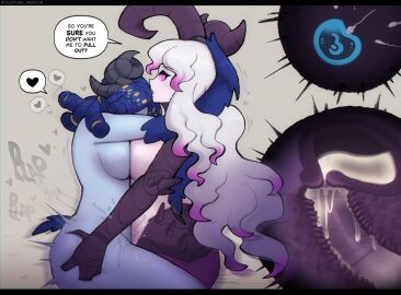 1futa 1girls blue-skinned_female breast_docking breasts chaos_god chaos_goddess completely_nude cum cum_in_pussy cum_in_uterus cum_inside female futa_on_female futanari impregnation insect_humanoid intersex interspecies_impregnation nude ovum penetration penis pussy sex slaanesh spread_legs tempura_person tzeentch uterus vaginal_penetration vaginal_sex warhammer warhammer_(franchise) warhammer_40k warhammer_age_of_sigmar warhammer_fantasy x-ray