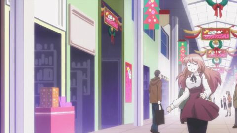 16:9_aspect_ratio animated asahina_mikuru bouncing_breasts breasts clothing female gif large_breasts large_filesize long_hair official_art ribbon running suzumiya_haruhi_no_yuuutsu