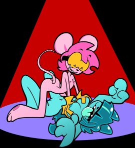 birriadelmal313 breasts female goommy_(goommymuffin) goommymuffin groping_breasts muffin_(goommymuffin) original original_character yuri