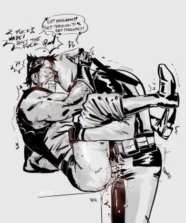 2boys boner clothed_sex cum daekiyu deadpool deadpool_&_wolverine_(2024) dialogue english_text erection gay gay_sex heart james_howlett logan_(x-men) looking_at_another male male_only marvel marvel_comics monochrome penis sex wade_wilson wolverine_(x-men) x-men yaoi