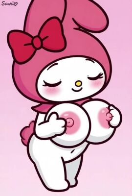 1girls ai ai_generated ai_generated_background big_booty big_breasts big_butt breasts feline female grok hello_kitty_(series) hips huge_breasts large_breasts my_melody naked naked_female nipples nude nude_female sanrio seductive seductive_look seductive_smile tagme thick_hips thick_thighs thighs thinfal titties video