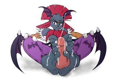 2024 5_toes >:3 alpha_channel anthro anthrofied bangs barefoot bat_print bat_wings bent_legs biped black_eyebrows black_nose blep bodily_fluids bottomwear capcom cheek_tuft clawed_fingers claws closed_smile clothed clothing cosplay cum cum_on_body cum_on_feet cum_on_ground cum_on_penis cum_on_self cumshot cute_fangs dark_eyelids darkstalkers demon digital_drawing_(artwork) digital_media_(artwork) duo ejaculation erection eyebrow_through_hair eyebrows eyelashes facial_tuft fan_character fang_the_weavile fangs feet feet_together female female_anthro foot_fetish foot_on_penis foot_play footjob forehead_gem foreshortening front_view fur gambit_the_scrafty gem generation_4_pokemon generation_5_pokemon genital_fluids genitals glans hair halloween hand_on_knees hand_on_legs happy head_tuft head_wings hi_res holidays humanoid_feet hybrid_genitalia hybrid_penis inner_ear_fluff interspecies intimate knees_pulled_up knot leotard looking_at_viewer low-angle_view male male/female mammal membrane_(anatomy) membranous_wings morrigan_aensland_(cosplay) mouth_closed multi_wing n0m04r naughty_face neck_tuft nintendo nomoar penis perspective plantigrade pokemon pokemon_(species) pokemorph raised_shoulders red_eyes red_hair reptile romantic romantic_couple scalie scrafty seductive sex simple_background sitting smile smiling_at_viewer snaggle_tooth soles solo succubus teeth thick_eyelashes toe_claws toes tongue tongue_out translucent translucent_hair transparent_background tuft two-footed_footjob unusual_anatomy unusual_anatomy_placement unusual_wing_placement weavile white_claws wings