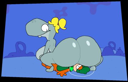 1boy 1girls animated anthro anus_peek ass atom_(atomsqrrl) bubble_ass bubble_butt cetacean facesitting fat_ass female gif male male/female nickelodeon pearl_krabs rodent sperm_whale spongebob_squarepants spongebob_squarepants_(series) squirrel superiorfox whale