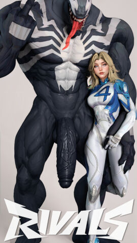 19_inches_of_venom 3d ass ass_grab blonde_hair blue_eyes cheating cheating_wife fantastic_four female flaccid flaccid_penis grope groping groping_ass hdregrets huge_cock invisible_woman invisible_woman_(marvel_rivals) large_penis male male/female marvel marvel_comics marvel_rivals middle_finger muscular muscular_male netorare ntr penis size_difference spider-man_(series) sue_storm venom_(marvel) venom_(marvel_rivals)