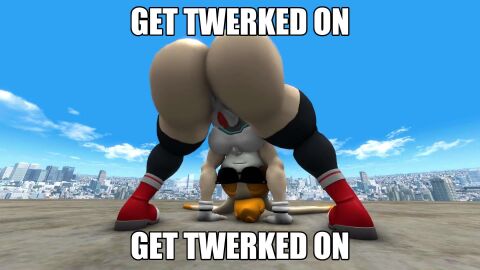 1girls 3d 3d_animation aged_up animated anus ass bent_over big_ass bottom_heavy bottomless bottomless_female bouncing_ass bubble_butt caption cream_the_rabbit fat_ass female female_only huge_ass jiggle jiggling_ass large_ass massive_ass no_sound potatermino pussy solo sonic_(series) tagme thick_ass thick_thighs thunder_thighs video wide_hips