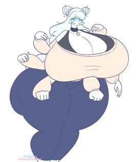 1girls ass big_ass big_breasts big_butt big_hips blanca_(oddly_bally) breasts breasts_bigger_than_head female huge_ass huge_breasts huge_butt massive_ass massive_breasts massive_butt massive_thighs multi_arm multi_limb oddly_bally spider spider_humanoid thick_ass thick_thighs