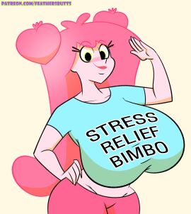 1girls ass berri_(feathersbutts) big_ass big_breasts breasts bust busty chest curvaceous curvy curvy_figure digital_media_(artwork) feathers-ruffled female female_focus hips hourglass_figure huge_ass huge_breasts large_ass large_breasts legs mature mature_female original pink-skinned_female pink_body pink_hair pink_skin slim_waist thick thick_hips thick_legs thick_thighs thighs voluptuous waist wide_hips