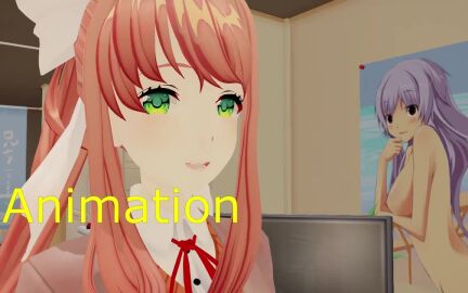 barefoot feet feet_focus foot_fetish giantess mmd monika_(doki_doki_literature_club) stomped stomping tagme trample trampled trampling video