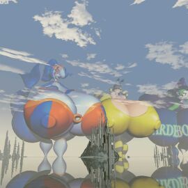 3d aqua_(orcaaftershow) ass big_ass big_breasts breasts bubble_ass bubble_butt cleavage female gardevoir huge_ass huge_breasts hyper_breasts nipples orcaaftershow pokemon pokemon_(species) samantha_(beepunz) tagme thick_thighs vanessa_(zer0264) wide_hips