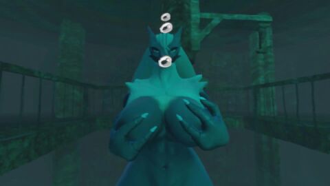 1girls 3d 3d_animation animated aquario blaziken drowning female masturbating mp4 nintendo no_sound nude pokemon sfm solo source_filmmaker tagme underwater video