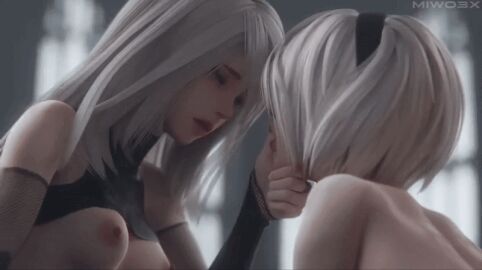3d animated blowjob compilation cowgirl_position dnnsfw double_penetration exga gangbang lesbian_kiss miwo3x nier:_automata reverse_cowgirl_position yorha_2b yorha_9s yorha_a2